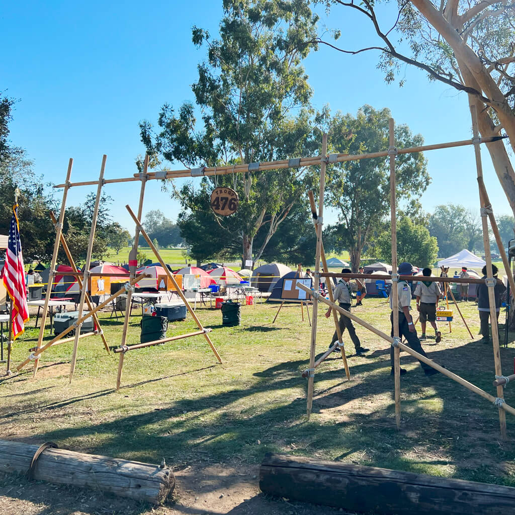 Troop 476 Montebello Camporee Gateway