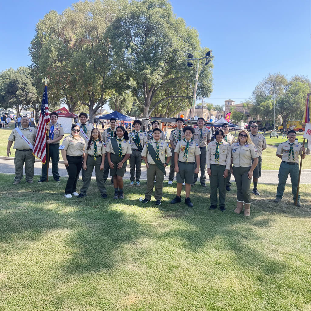 Girl Troop 476 and Boy Troop 476 Montebello Heritage Parade 2025